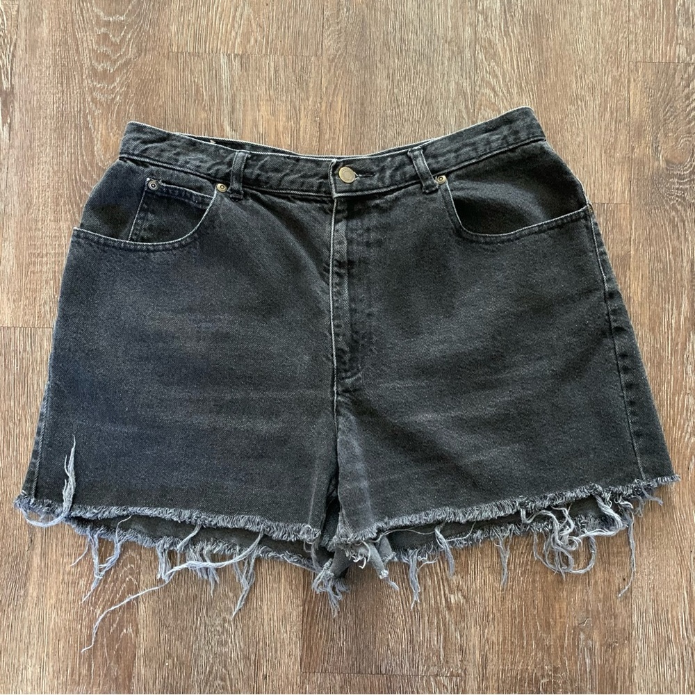 Liz Claiborne Black Jean Shorts